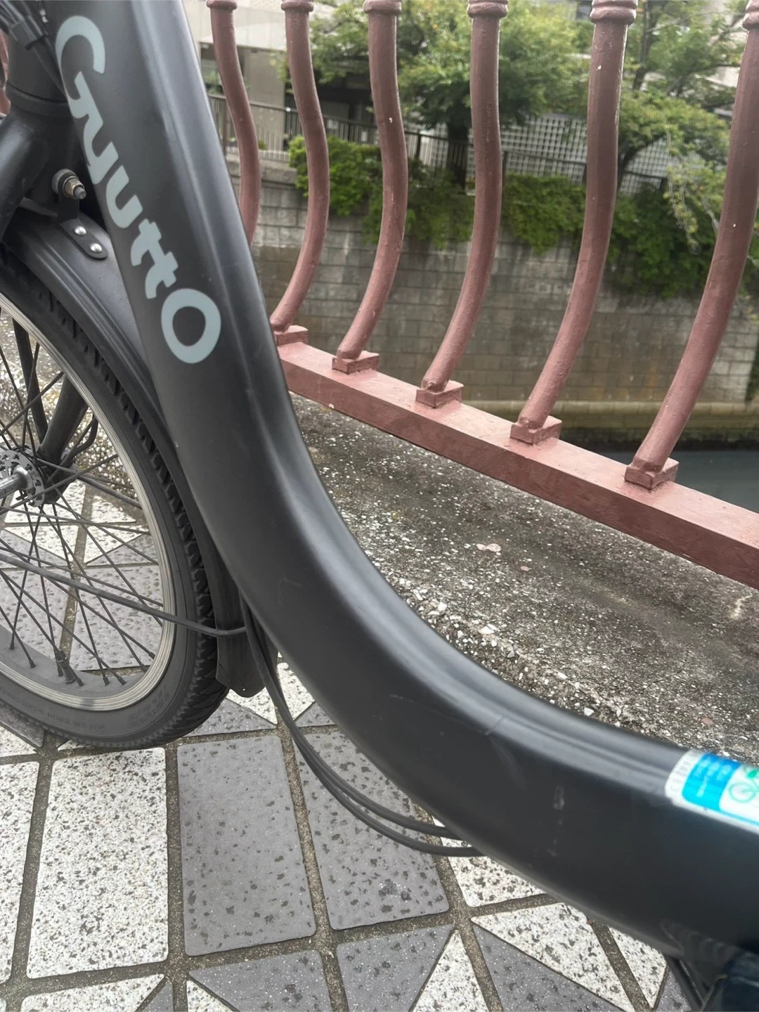美品 パナソニック ギュット 電動自転車 チャイルドシート付の写真8枚目