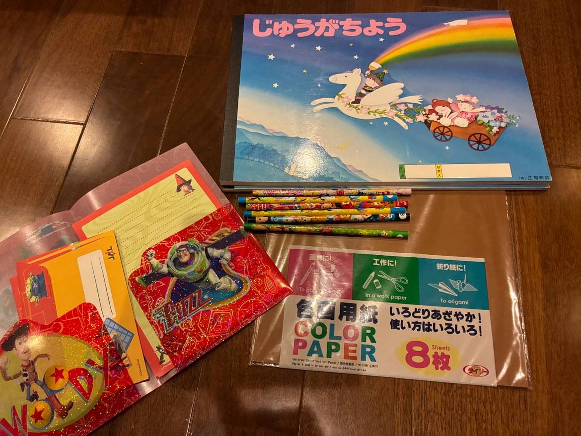 ディズニー 文房具セット 画用紙 鉛筆 メモ帳