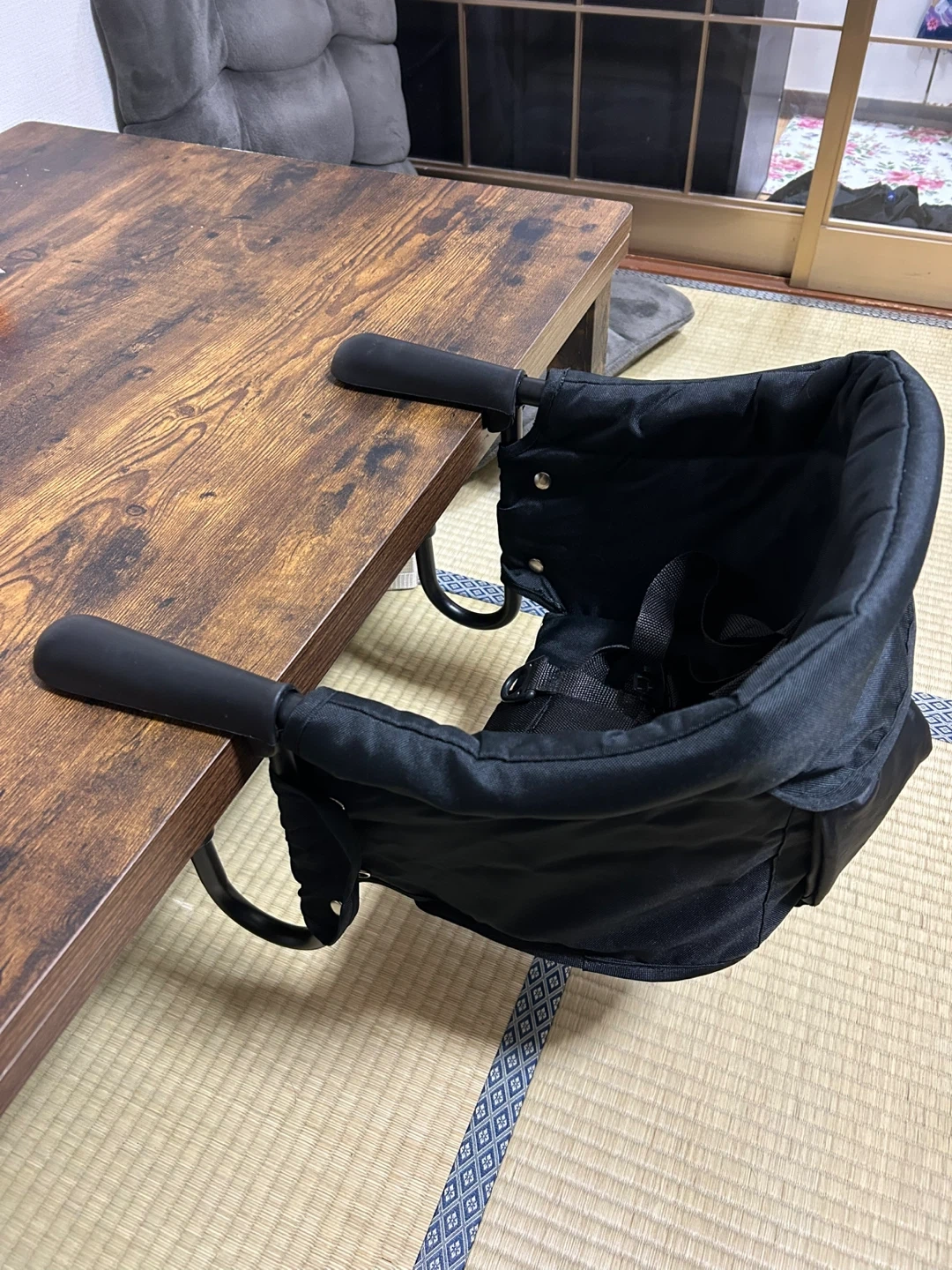 【10/15まで】テーブルチェア 持ち運び用 ブラック
