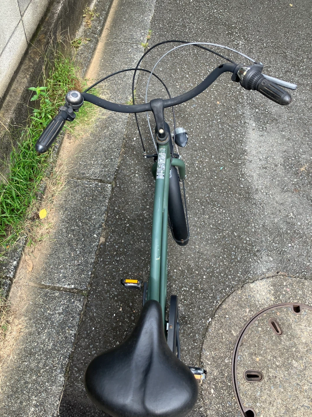 ラシャス ナイトビーチ 自転車 カーキの写真5枚目