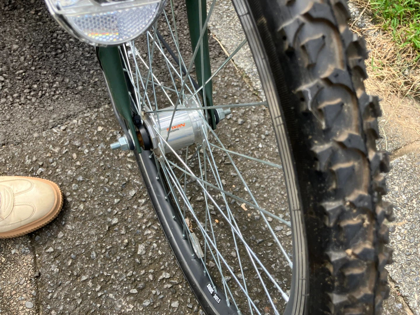 ラシャス ナイトビーチ 自転車 カーキの写真6枚目