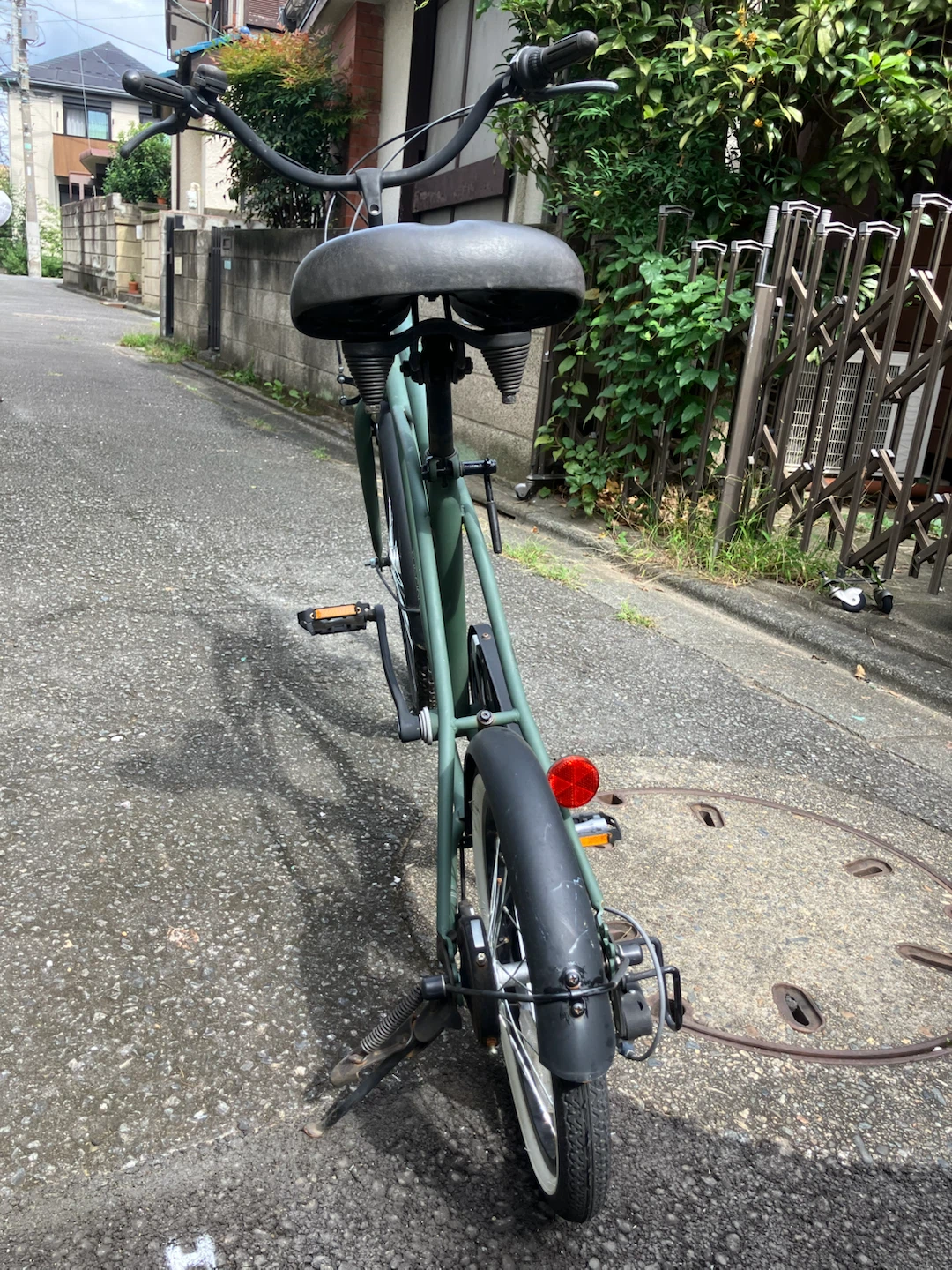 ラシャス ナイトビーチ 自転車 カーキの写真7枚目