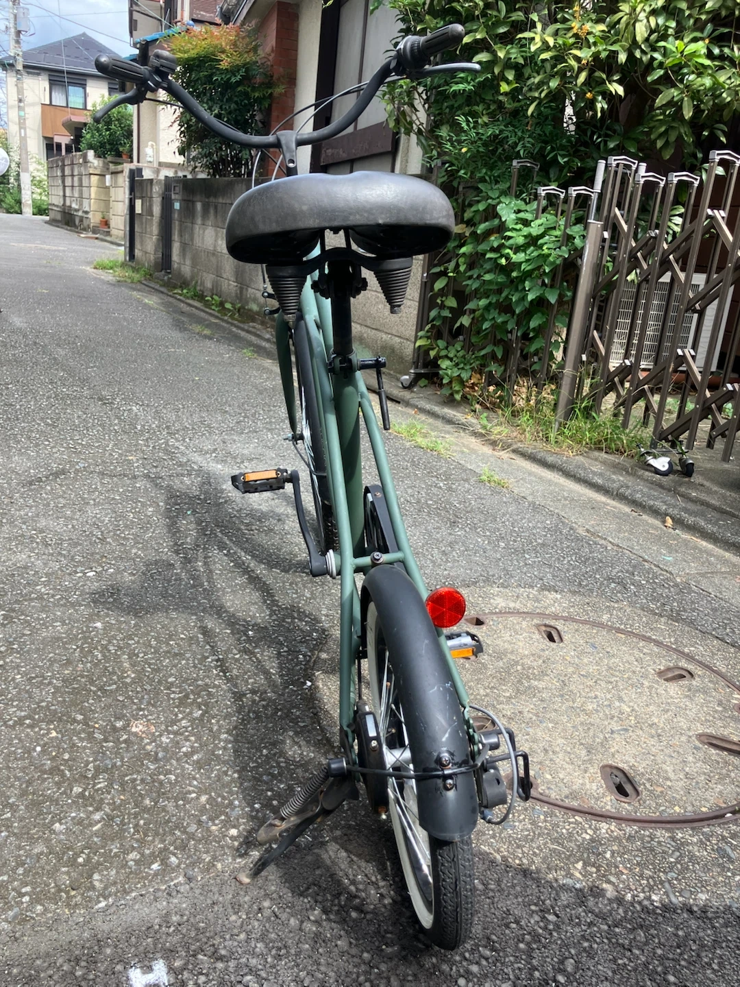 ラシャス ナイトビーチ 自転車 カーキの写真7枚目