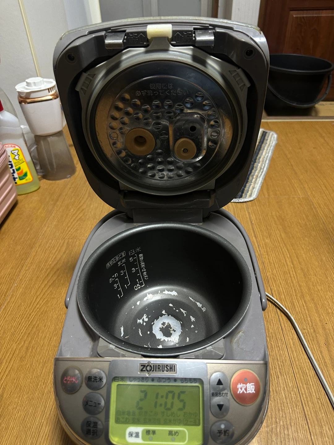 象印 炊飯器 NP-JB10 圧力IH式の写真2枚目
