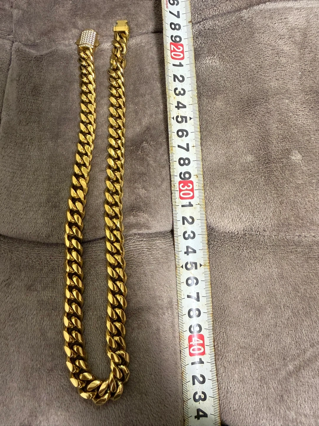 KRKC&CO ゴールドチェーン ネックレス ダイヤ付きの写真6枚目