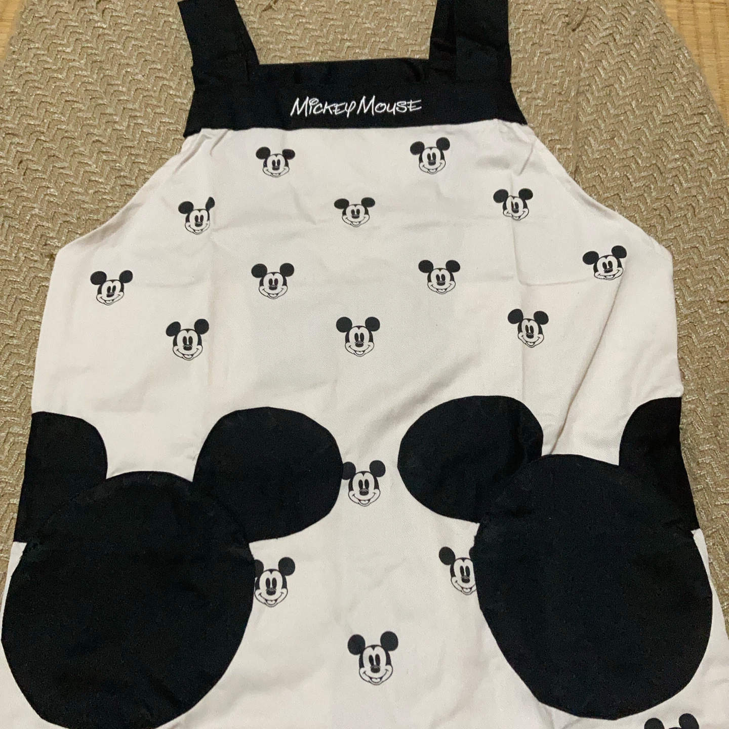 ディズニー ミッキーマウス エプロン M-L