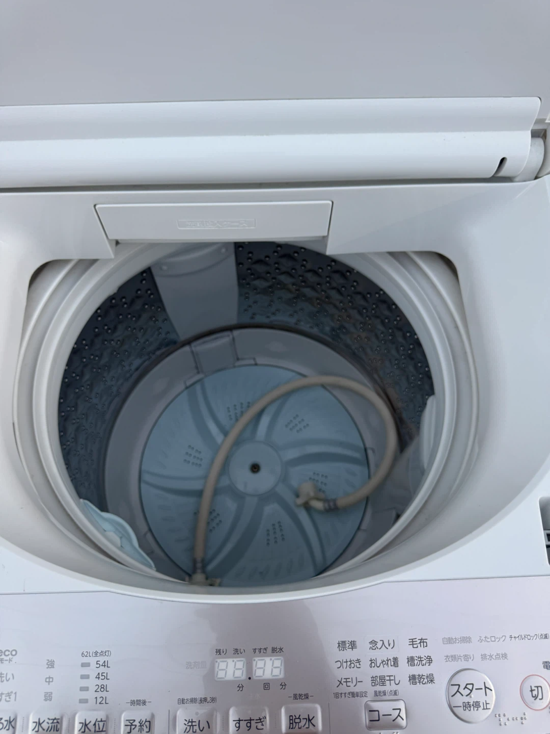 東芝 洗濯機 8kg AW-8K8 2019年の写真5枚目