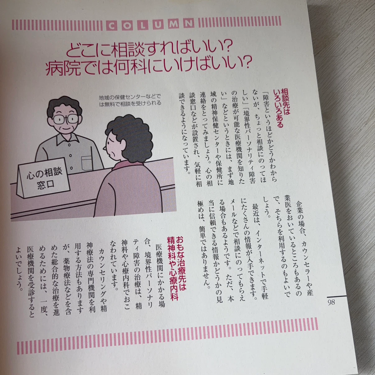 境界性パーソナリティ障害のことがよくわかる本の写真4枚目