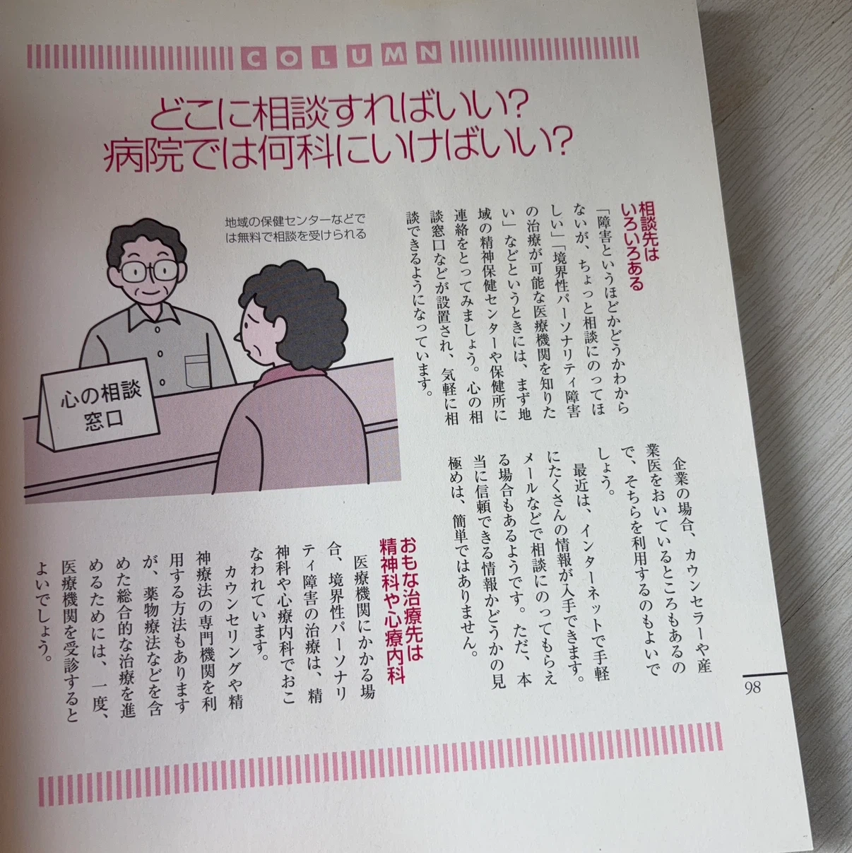 境界性パーソナリティ障害のことがよくわかる本の写真4枚目