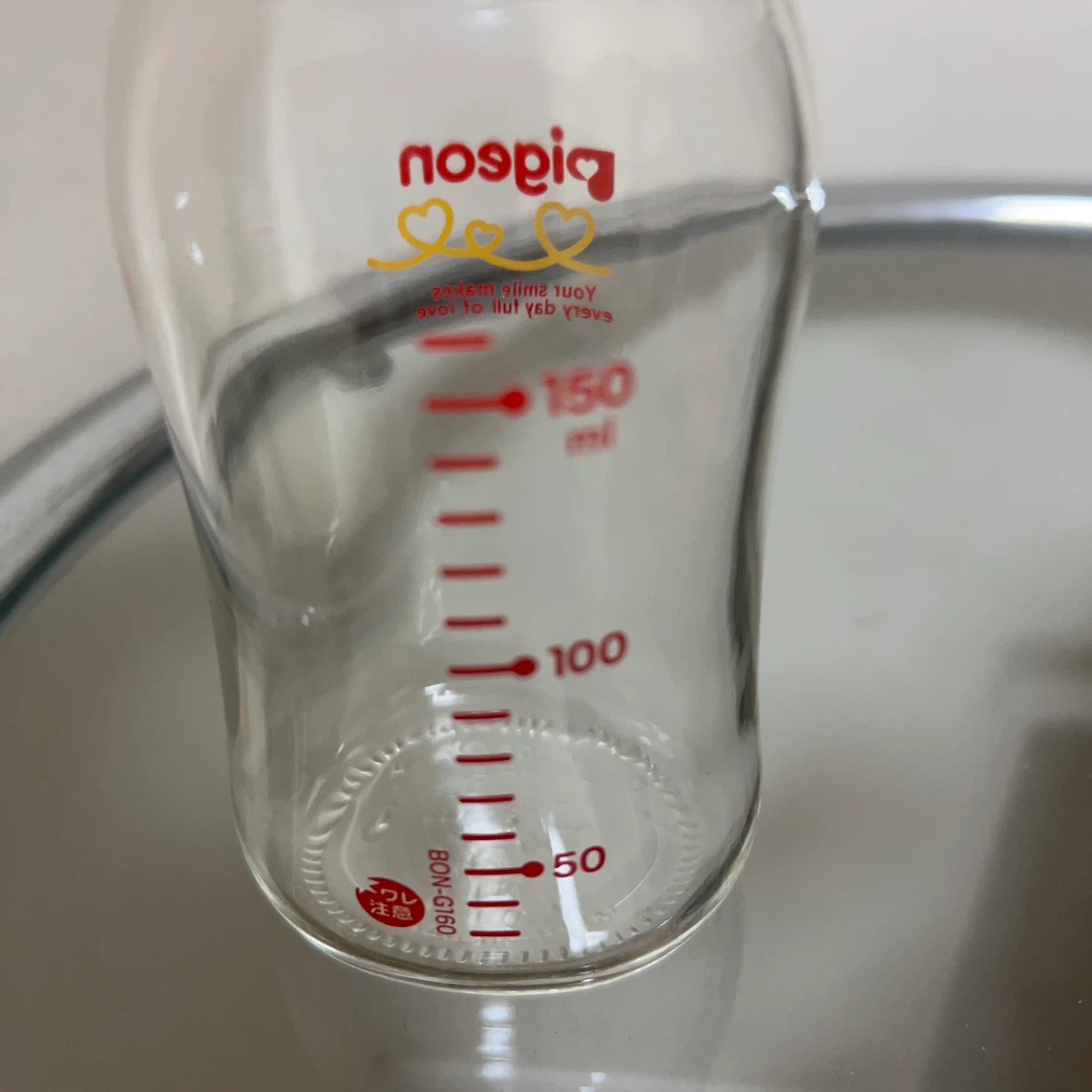 ピジョン 母乳実感 哺乳瓶セット 160ml 3点と乳首の写真3枚目