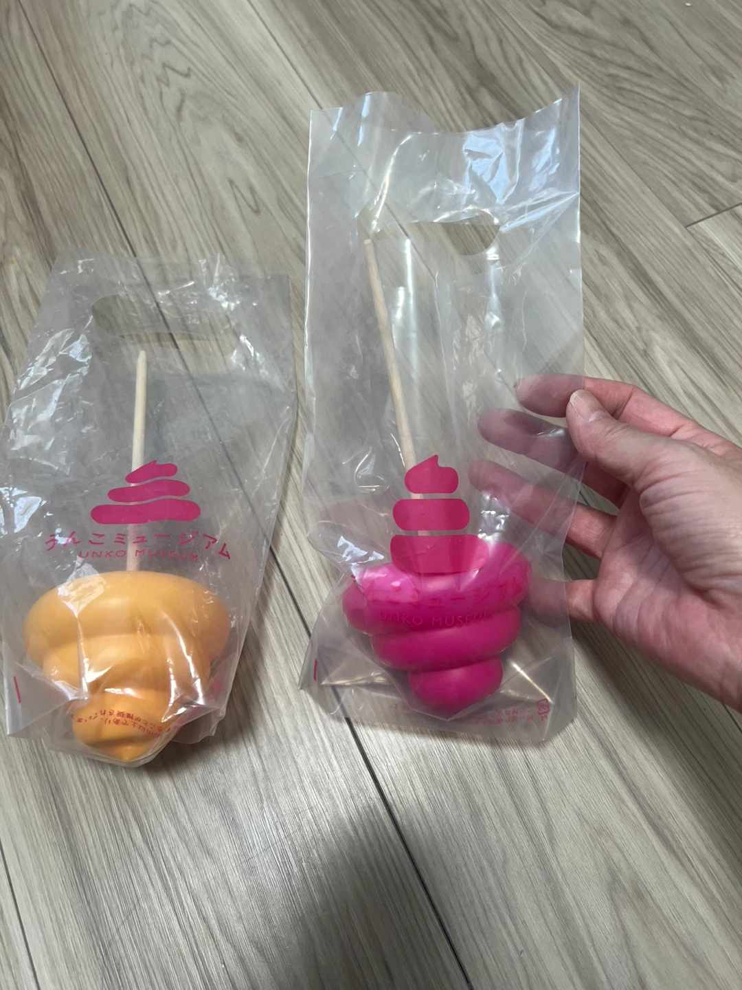 購入者プレゼント🎁うんこミュージアム うんこスティック 2本セットの写真2枚目