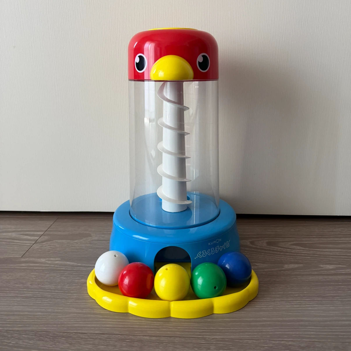 【美品】くもん くるくるチャイム 知育玩具 赤ちゃん おもちゃ