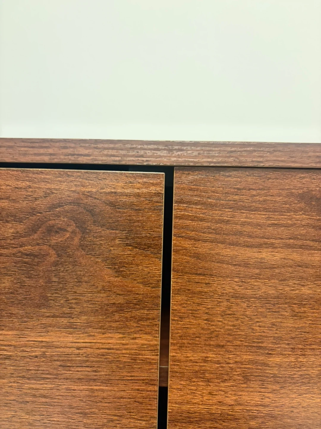 木製キャビネット ブラウン 収納棚の写真3枚目