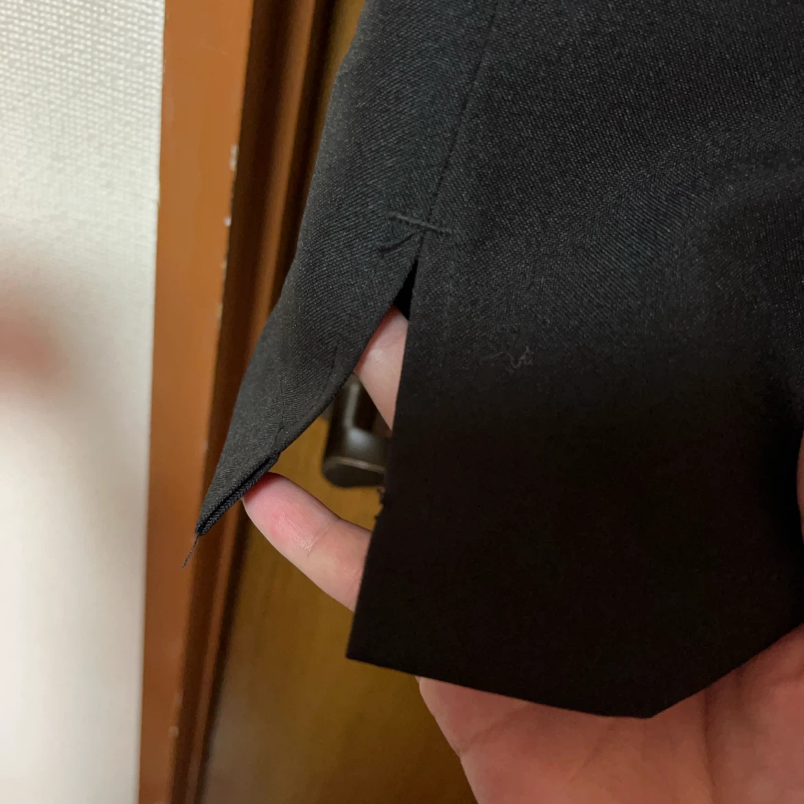 クロードレマ スラックス 黒 Sサイズの写真2枚目