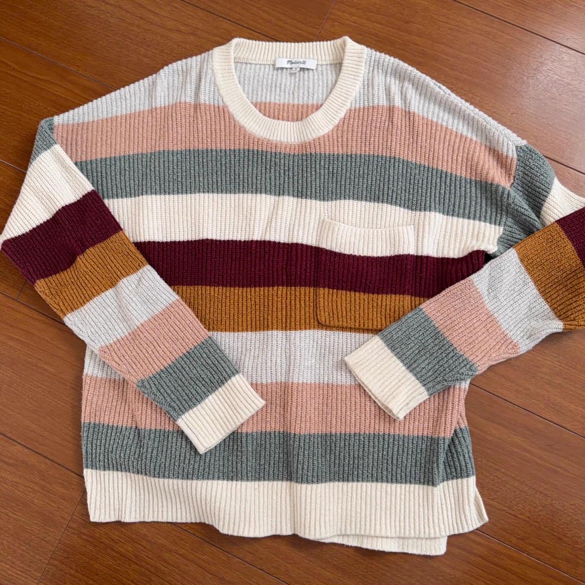 Madewell メイドウェル ボーダーニット Mサイズ