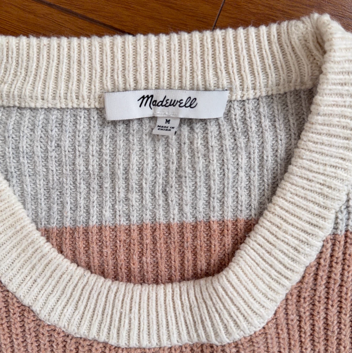 Madewell メイドウェル ボーダーニット Mサイズの写真2枚目