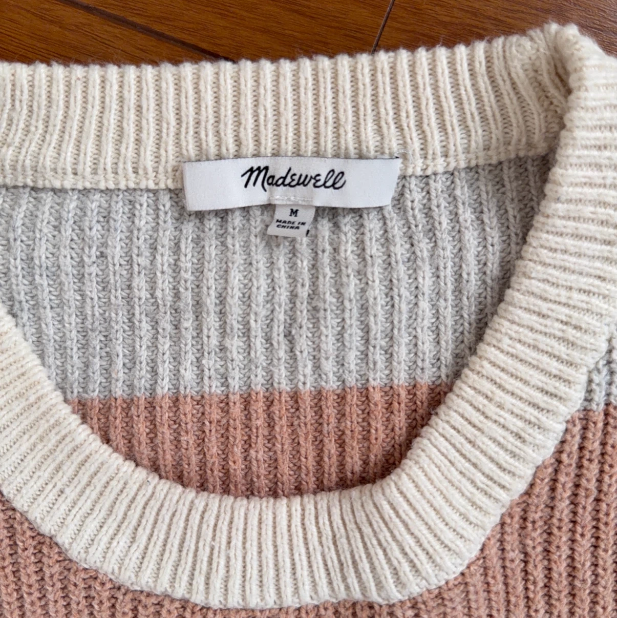 Madewell メイドウェル ボーダーニット Mサイズの写真2枚目