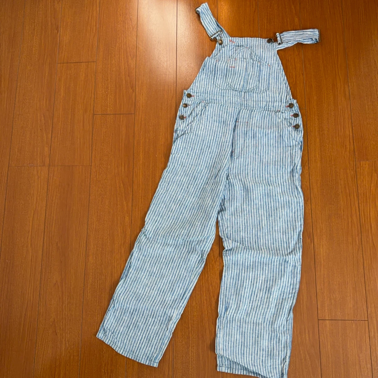 Faherty オーバーオール ストライプ size xs