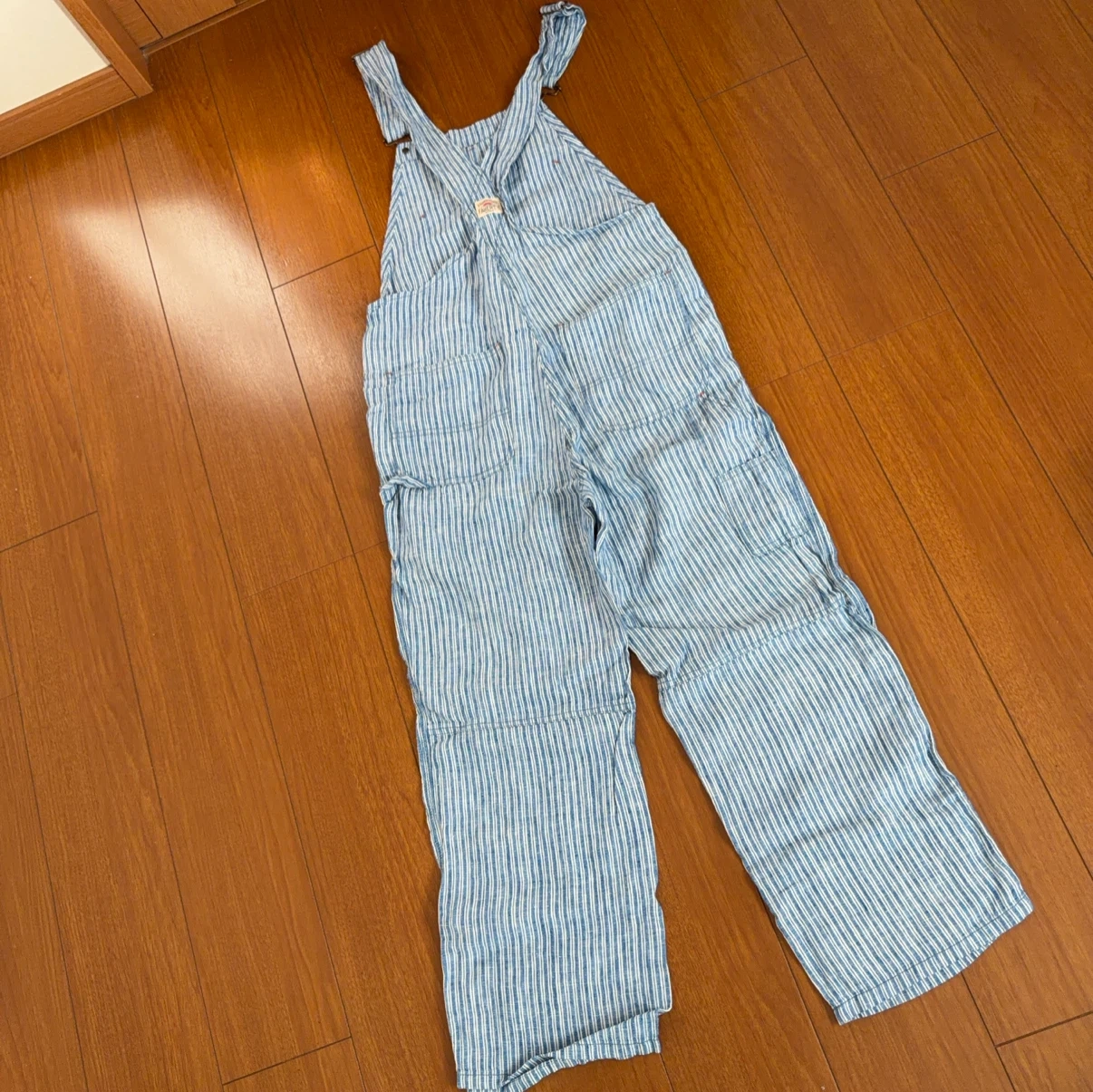 Faherty オーバーオール ストライプ size xsの写真5枚目