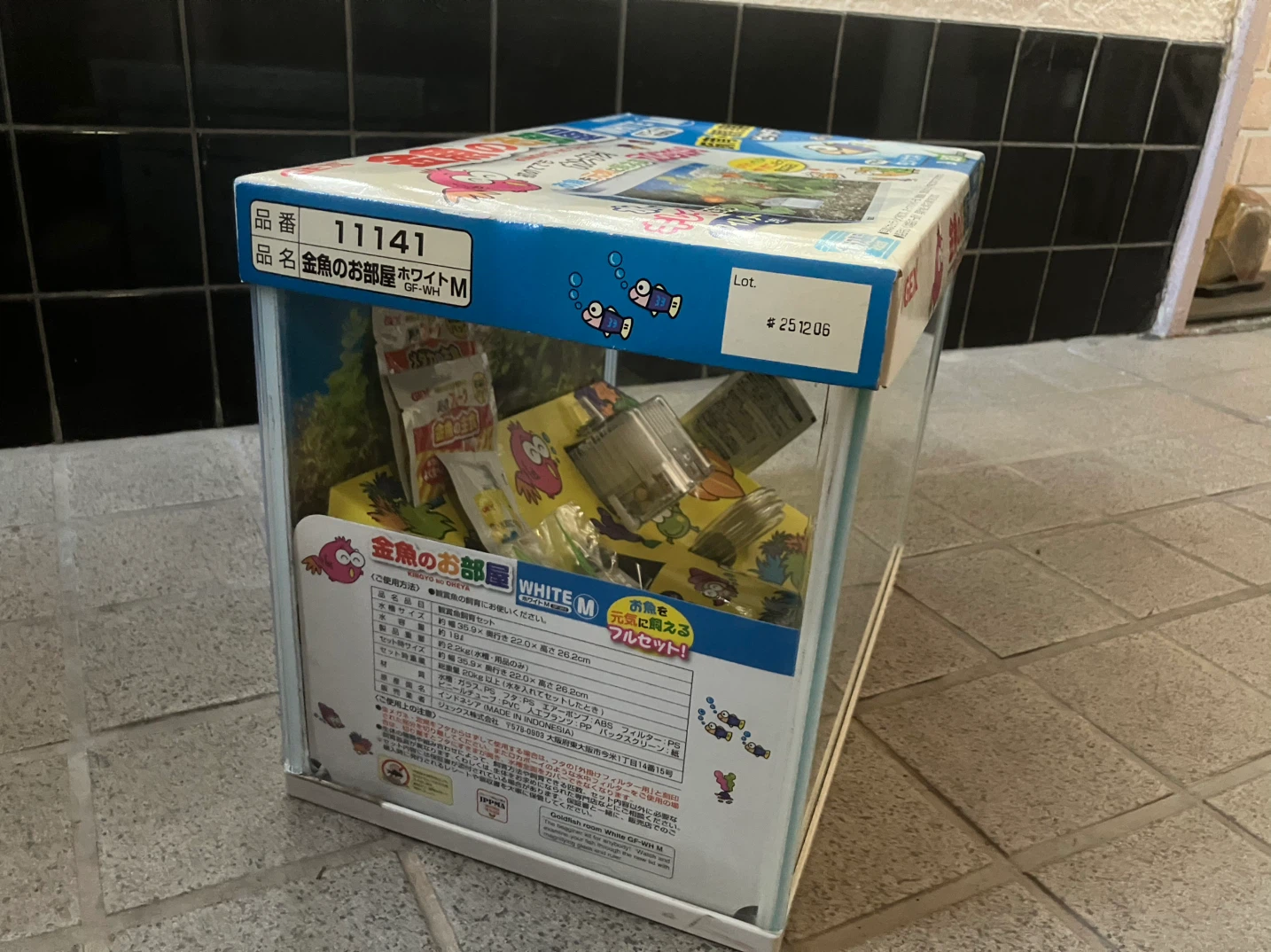 新品未使用　ジェックス 金魚のお部屋 ホワイトMの写真3枚目