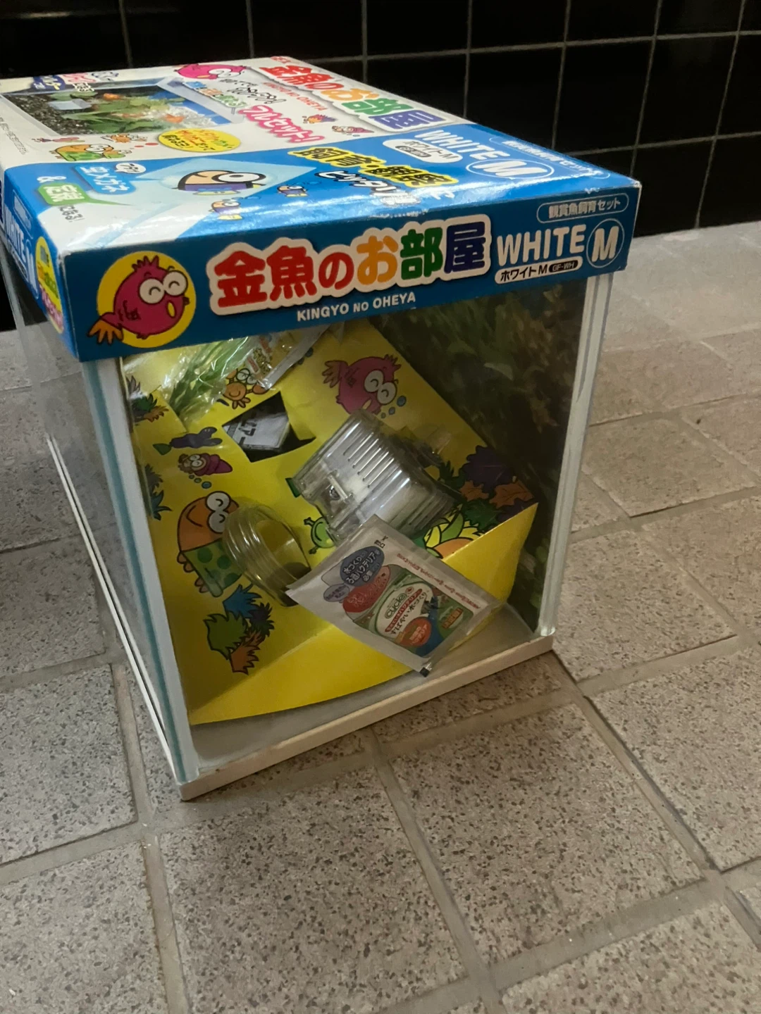 新品未使用　ジェックス 金魚のお部屋 ホワイトMの写真4枚目