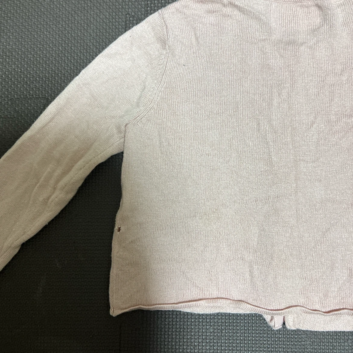ZARA girls カーディガン ピンク 110の写真4枚目