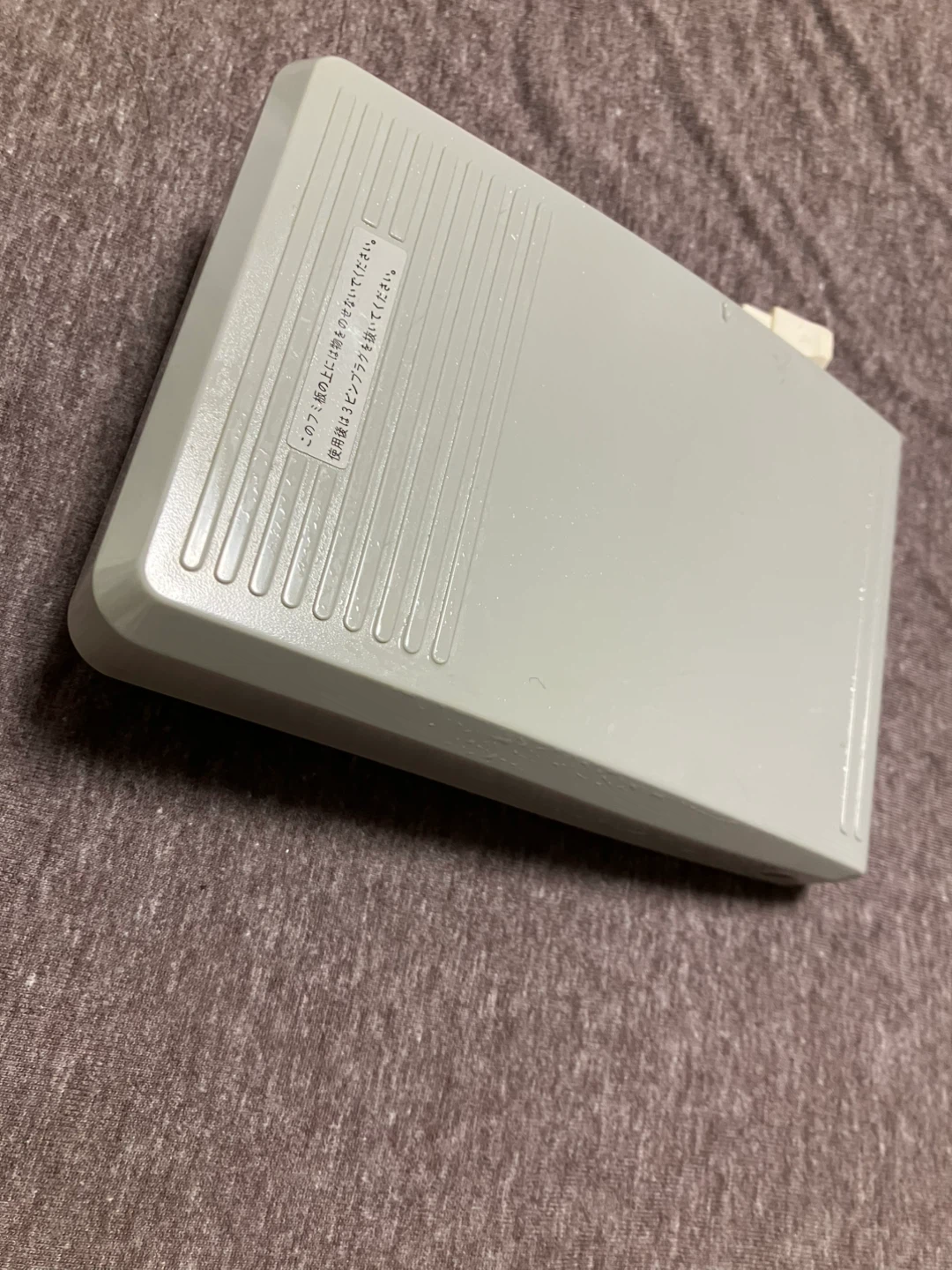 ジャノメ★製ミシンのフットコントローラー（足踏みペダル）コードなし