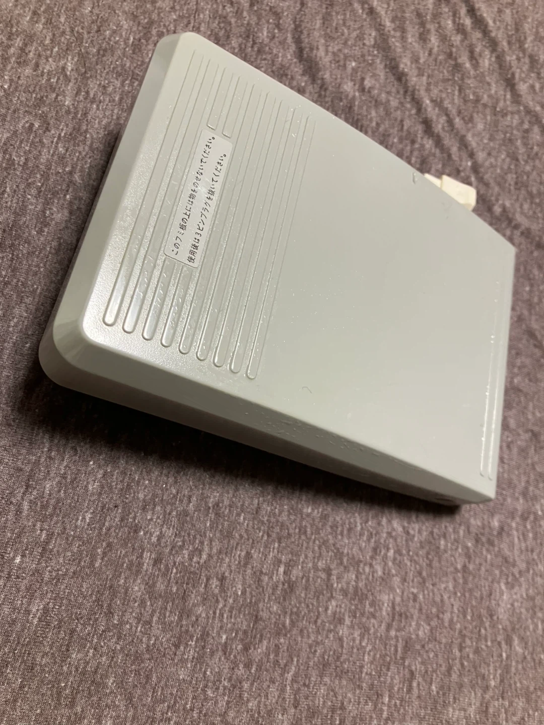 ジャノメ★製ミシンのフットコントローラー(足踏みペダル)コードなし