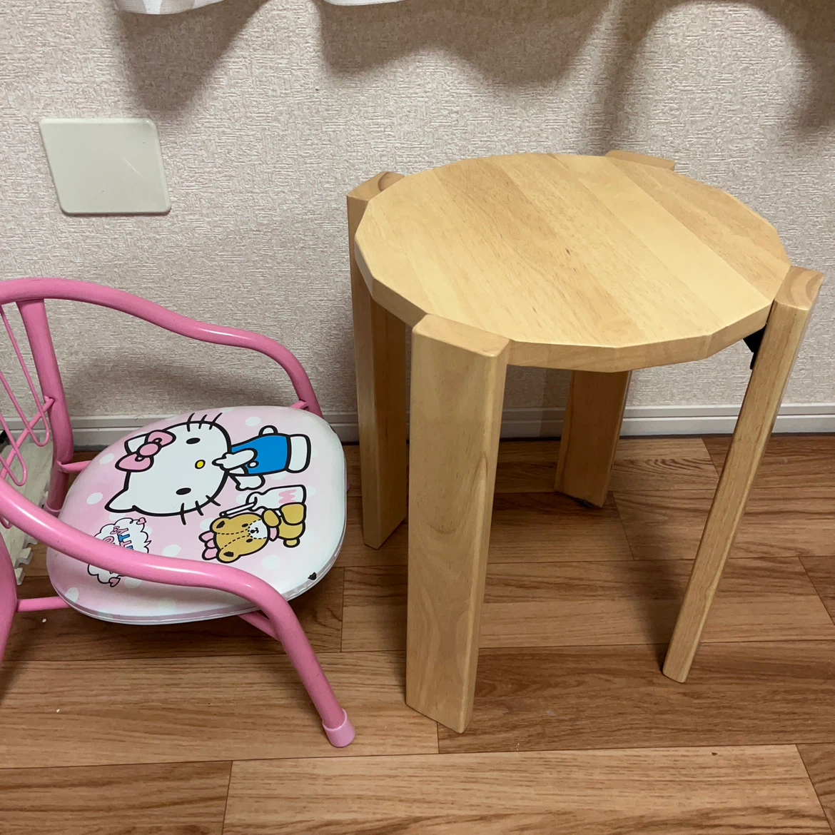 木製スツール 丸椅子 シンプルの写真3枚目