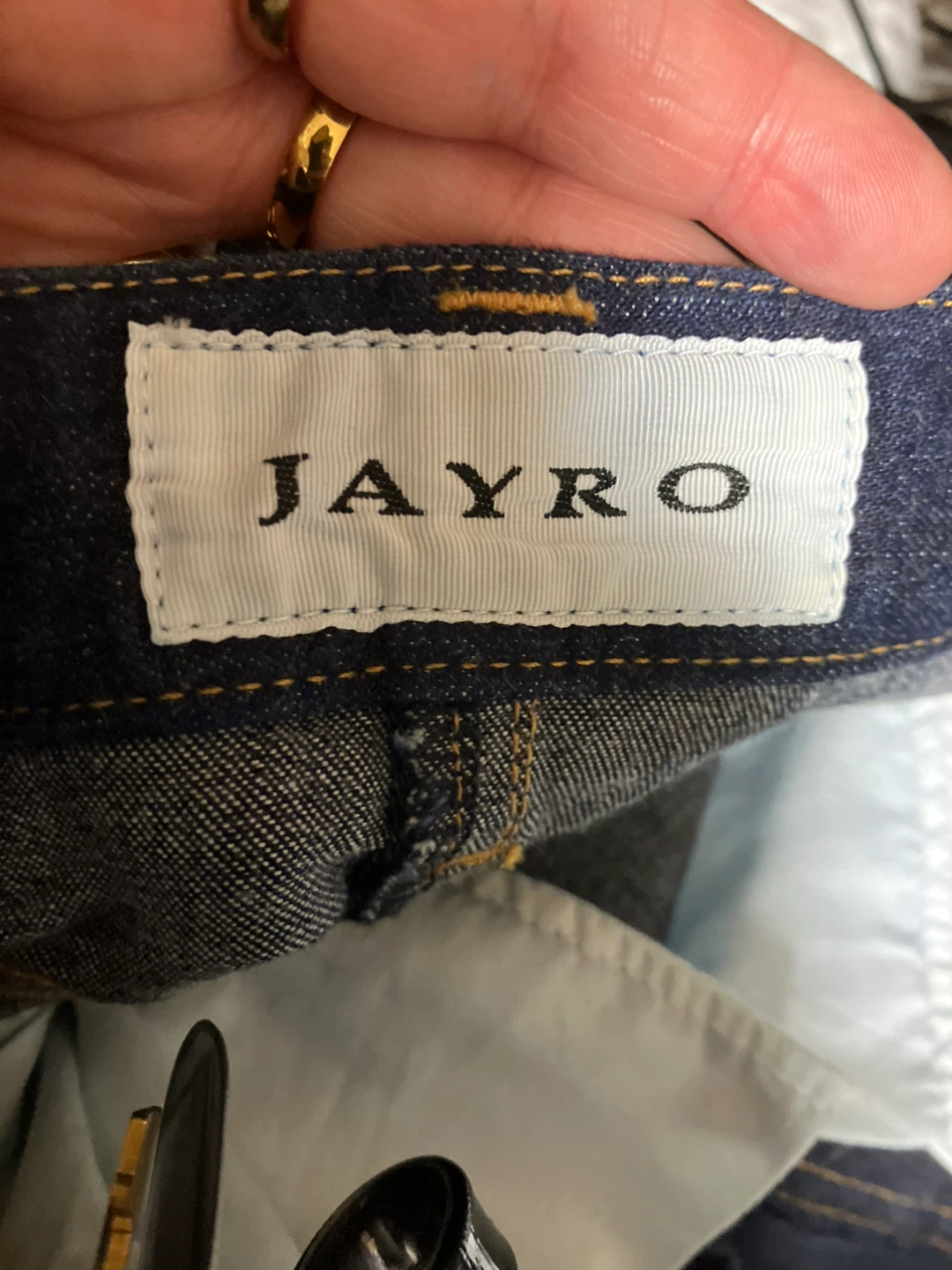 JAYRO デニムスカート 濃紺の写真5枚目