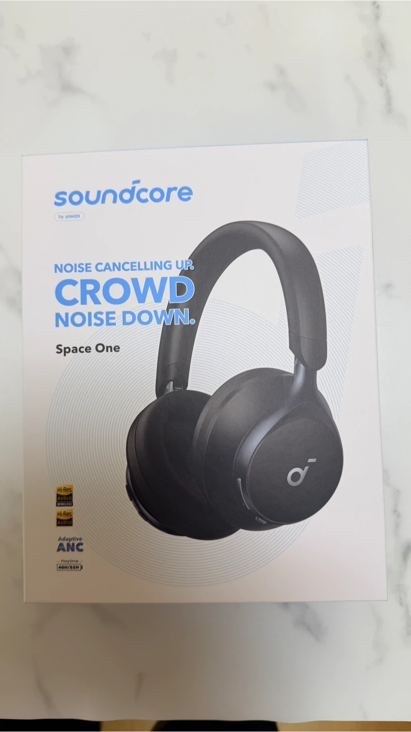 【新品未開封】Anker Soundcore Space One ブラックの写真2枚目