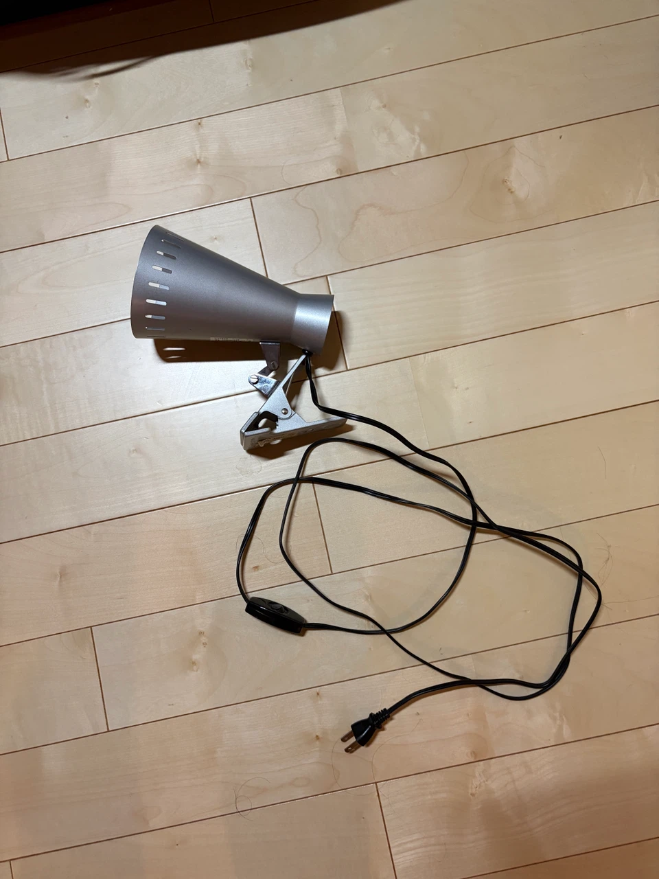 ヤザワ クリップライト シルバー 100W