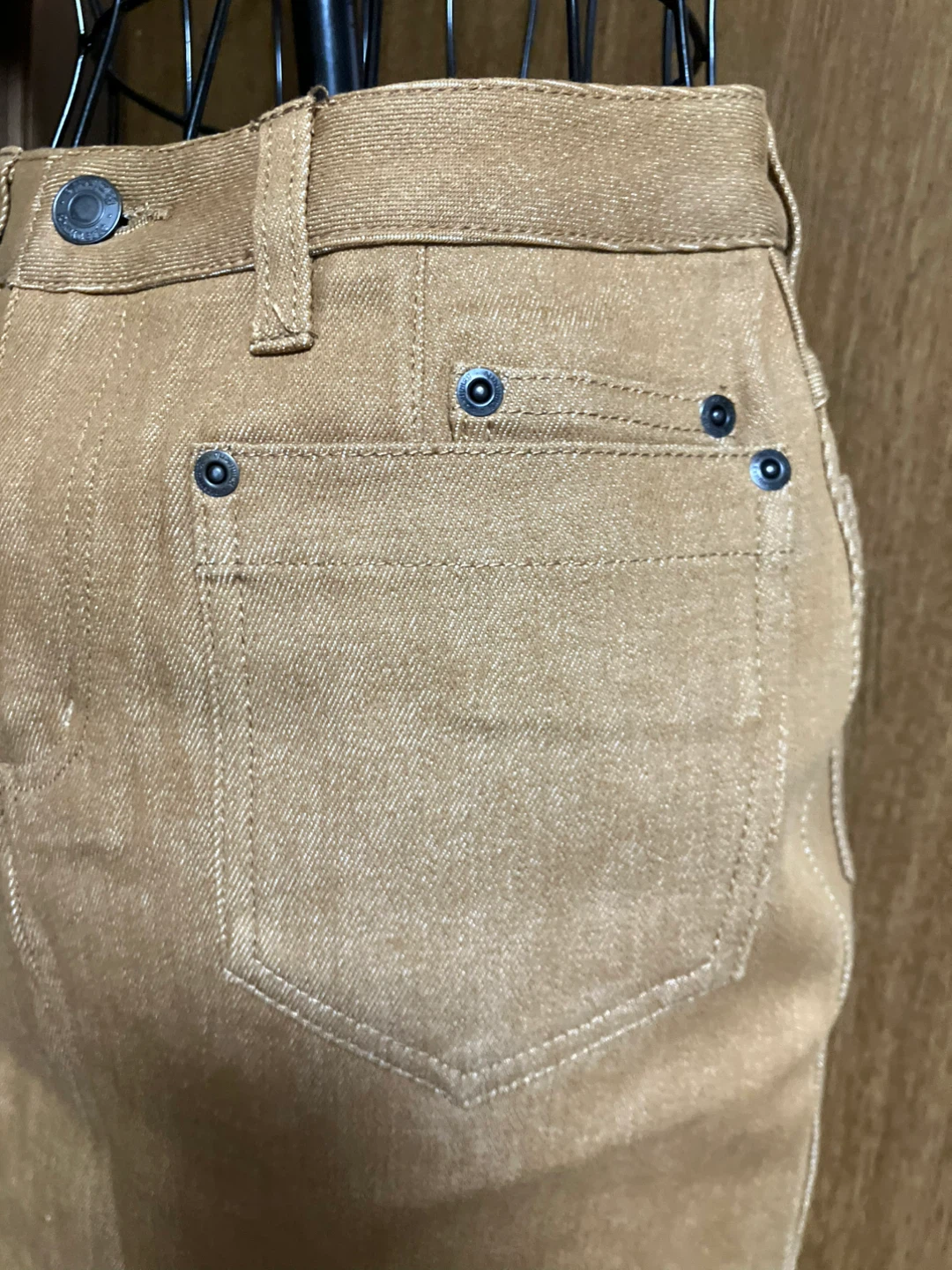 ブラウン★ 膝丈スカートの写真2枚目