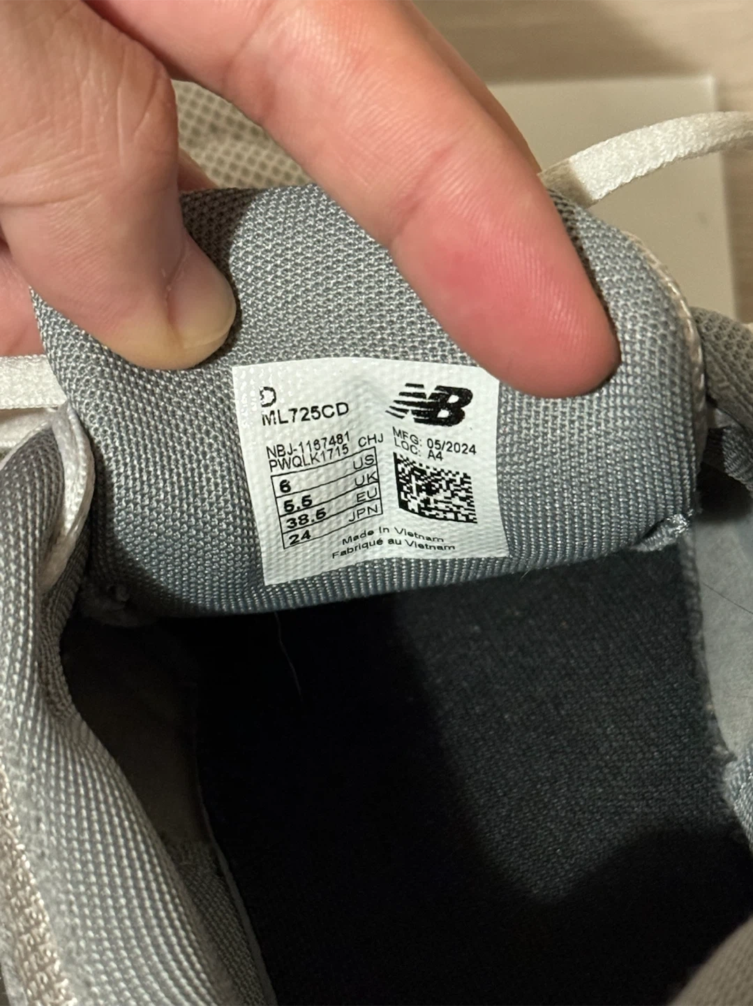 New Balance 725 24cmの写真5枚目