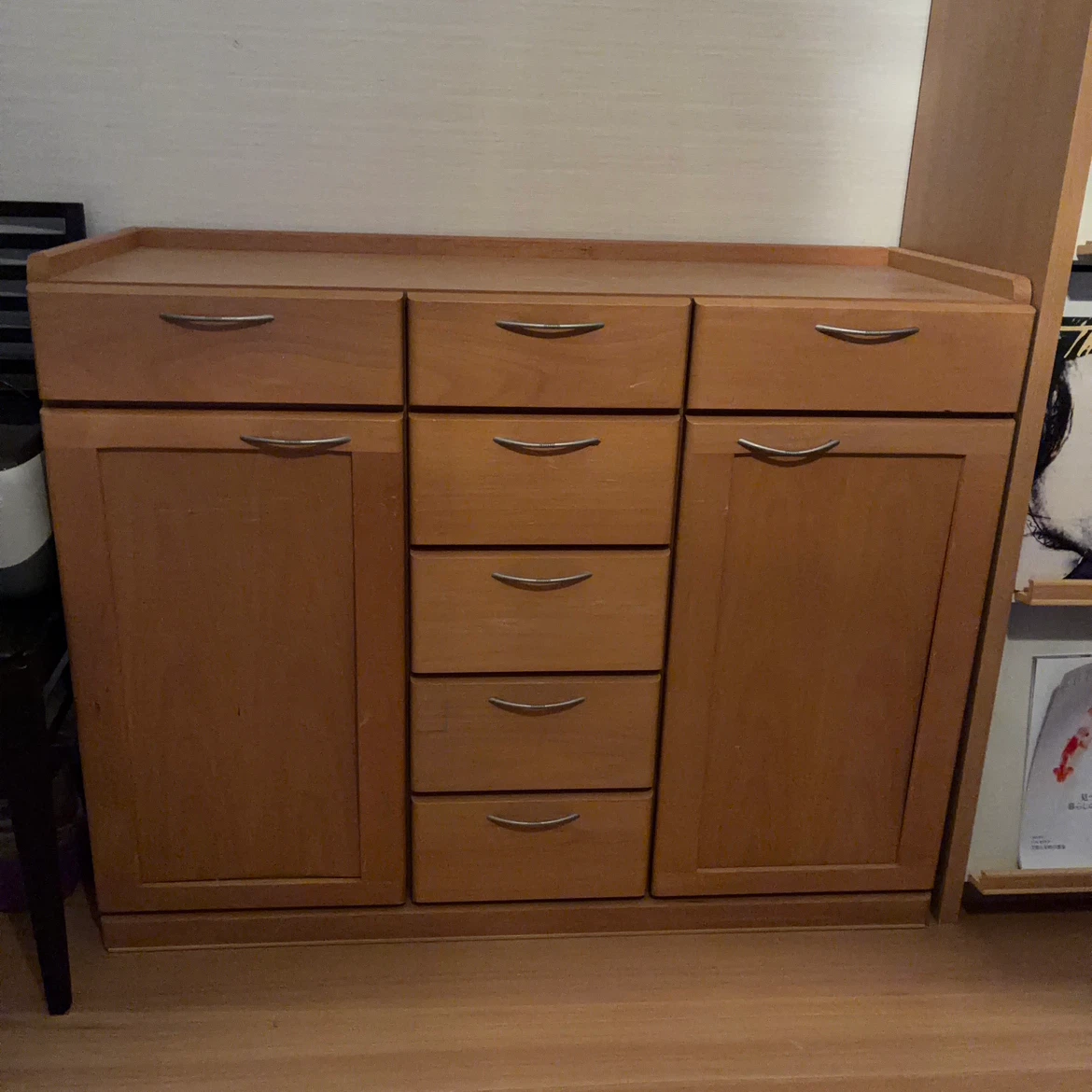 木製多段チェスト 収納棚 ナチュラル