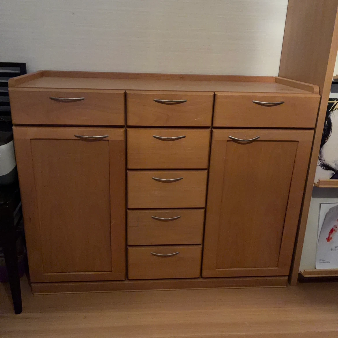 木製多段チェスト 収納棚 ナチュラル