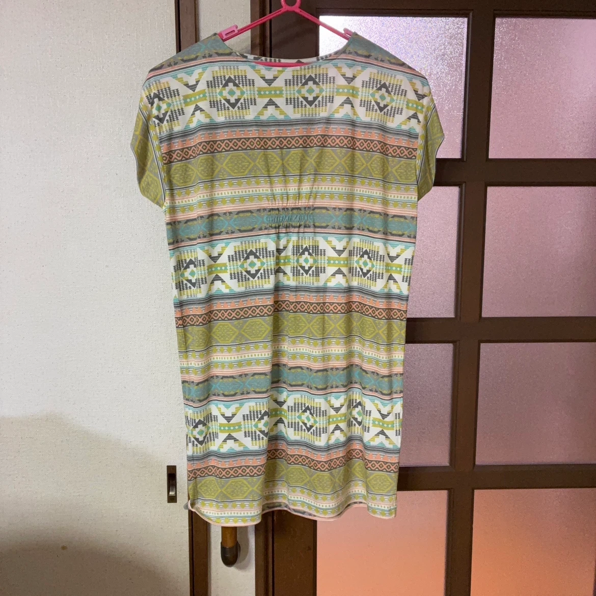 フェリシモ チュニック オルテガ柄 3L