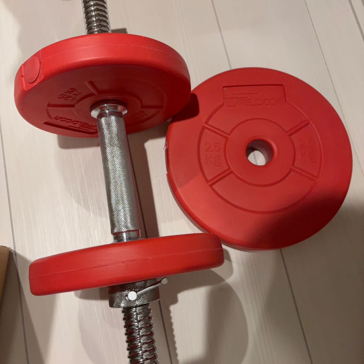 可変式ダンベルセット 筋トレ器具 バーベルにもの写真2枚目