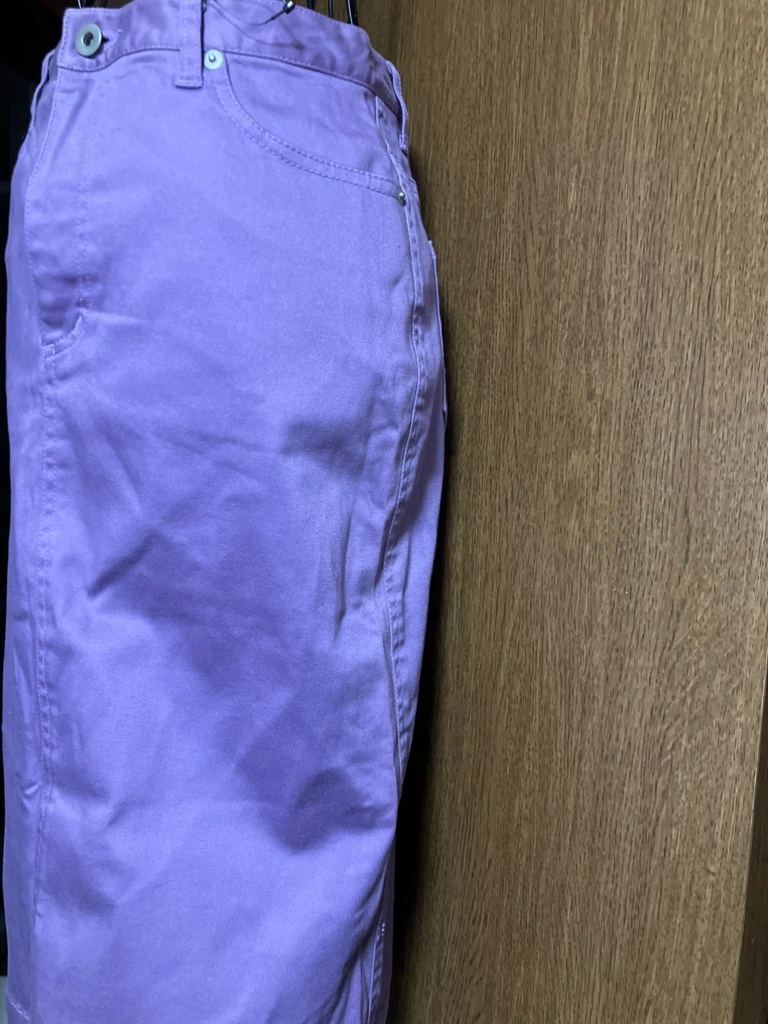 パープル タイトスカート★未使用の写真3枚目