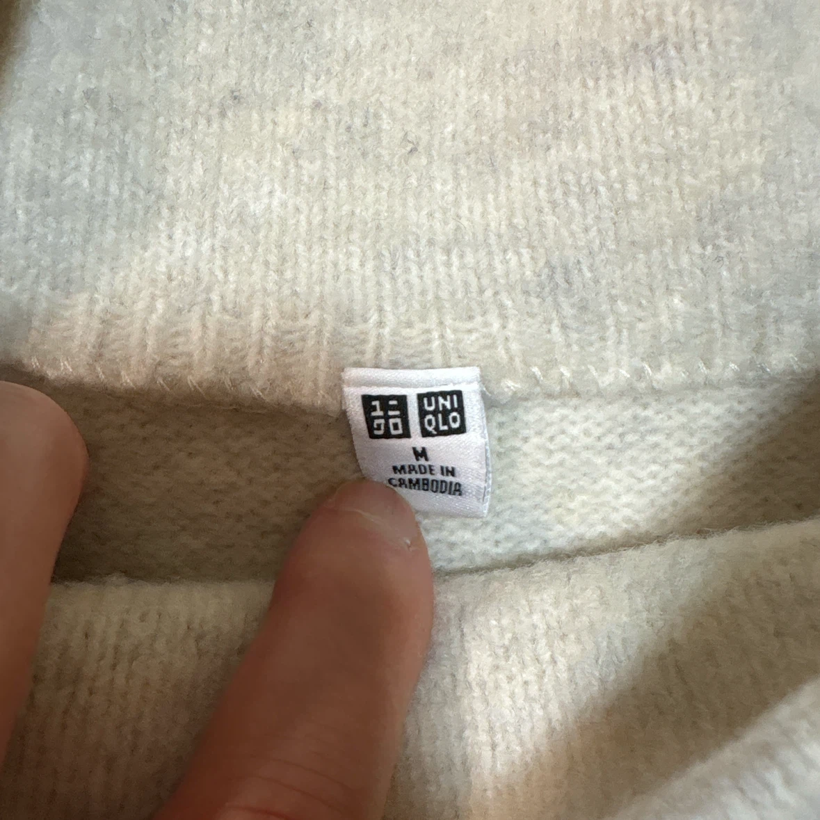 【UNIQLO】レディース　ニット　Mの写真2枚目