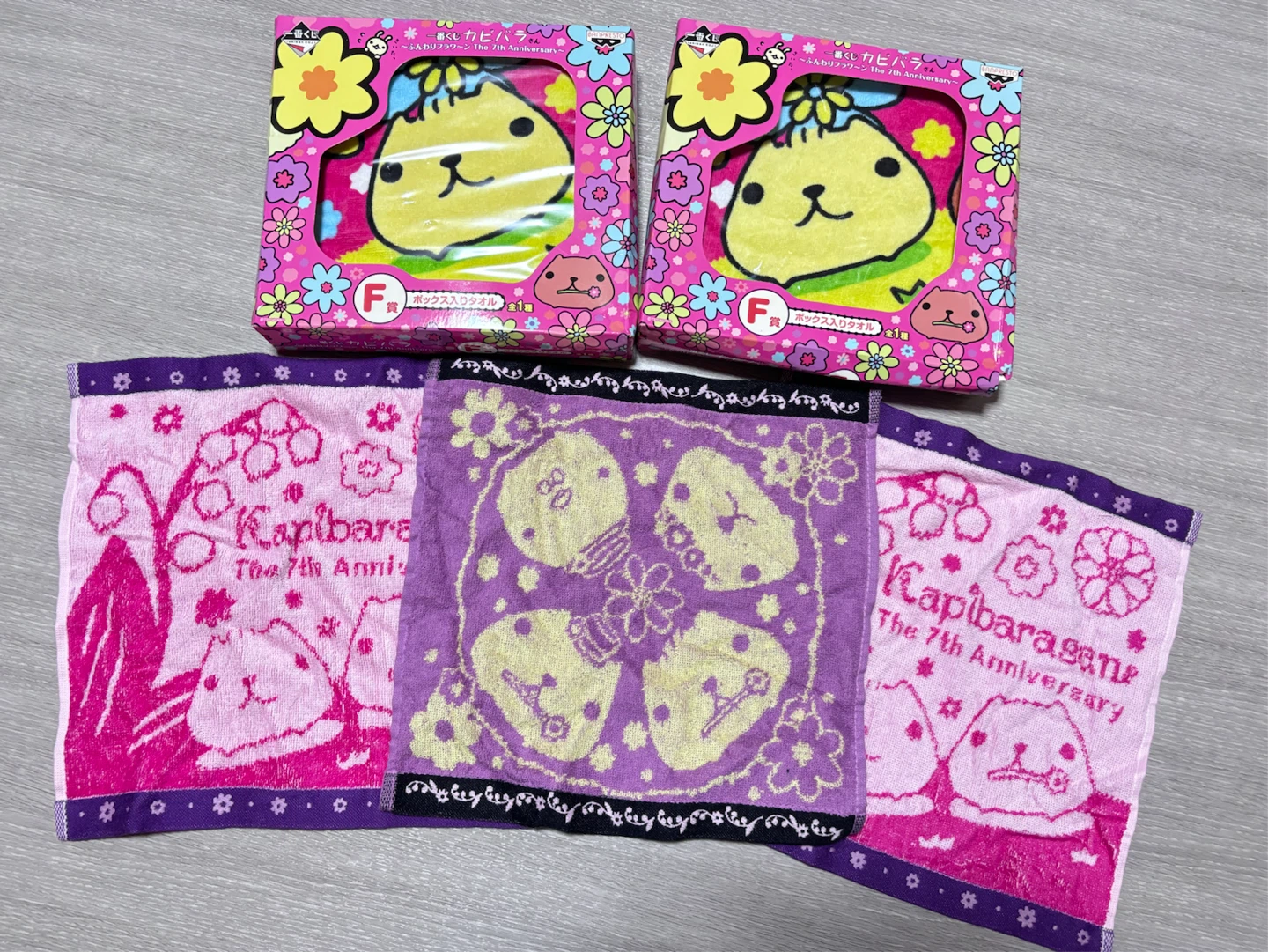 キャラクター タオル セットの写真2枚目