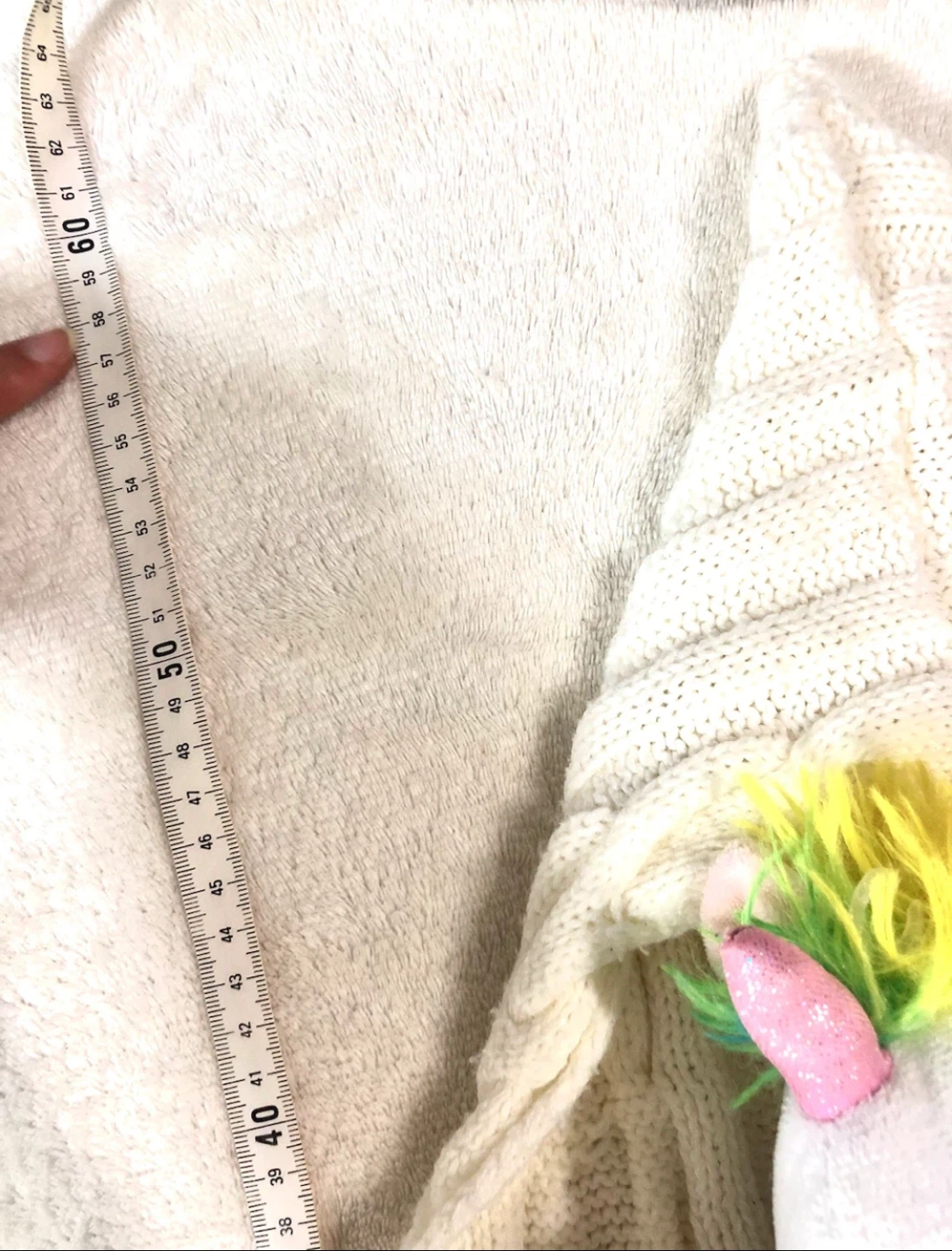 👶✨ベビー用 ニットスリーパー クマの枕付き🌟✨の写真8枚目