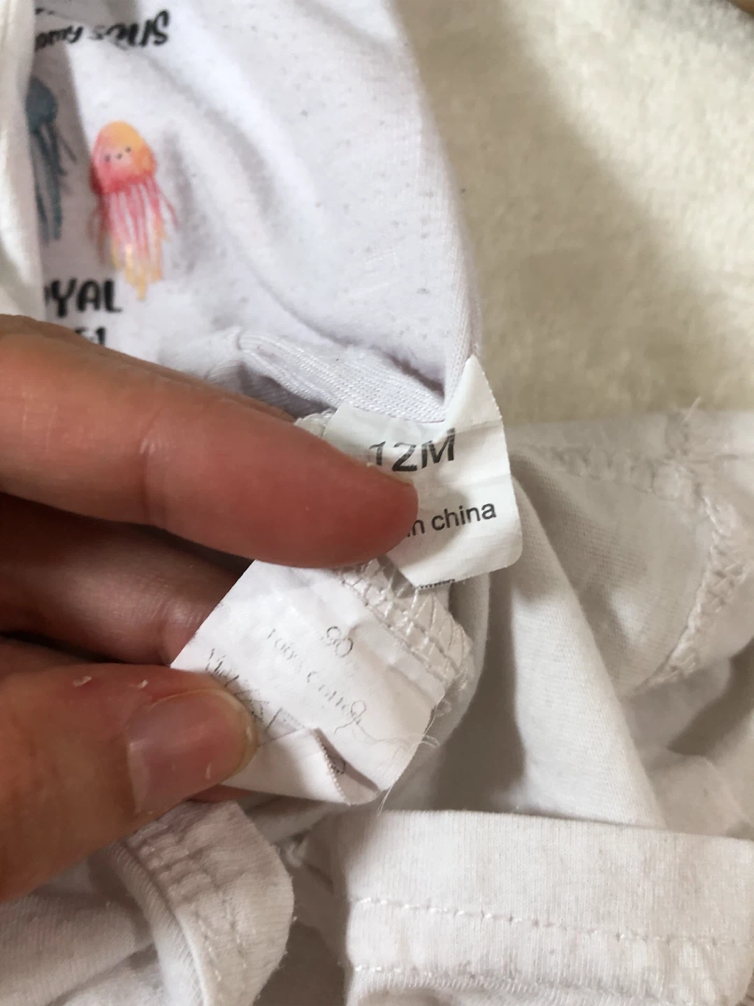 👶✨ハッシュパピー ベビー靴とロンパースセット 12M🌟✨の写真10枚目