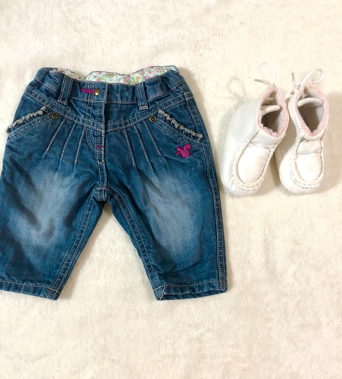 👧✨子供服 デニムパンツ ベビーシューズ セット🌟✨