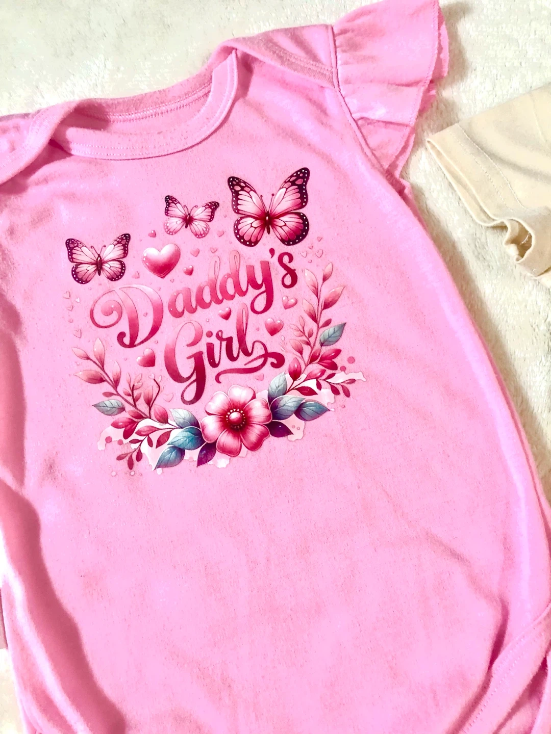 👧✨ベビーロンパース 3枚セット 68cm-74cm~6-9M🌟✨の写真4枚目