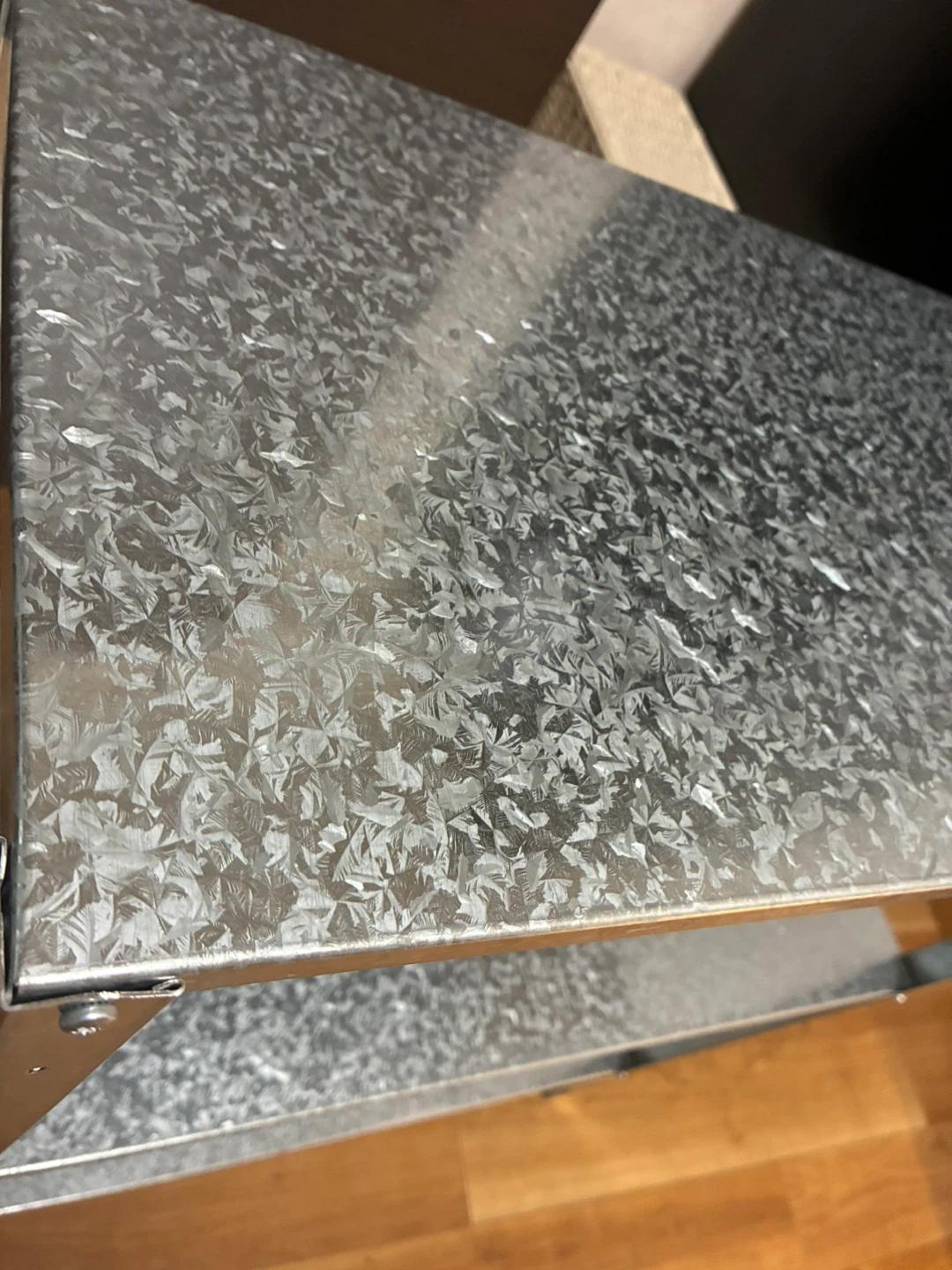 【新品未使用】IKEAスチール製 3段シェルフ ラックの写真4枚目