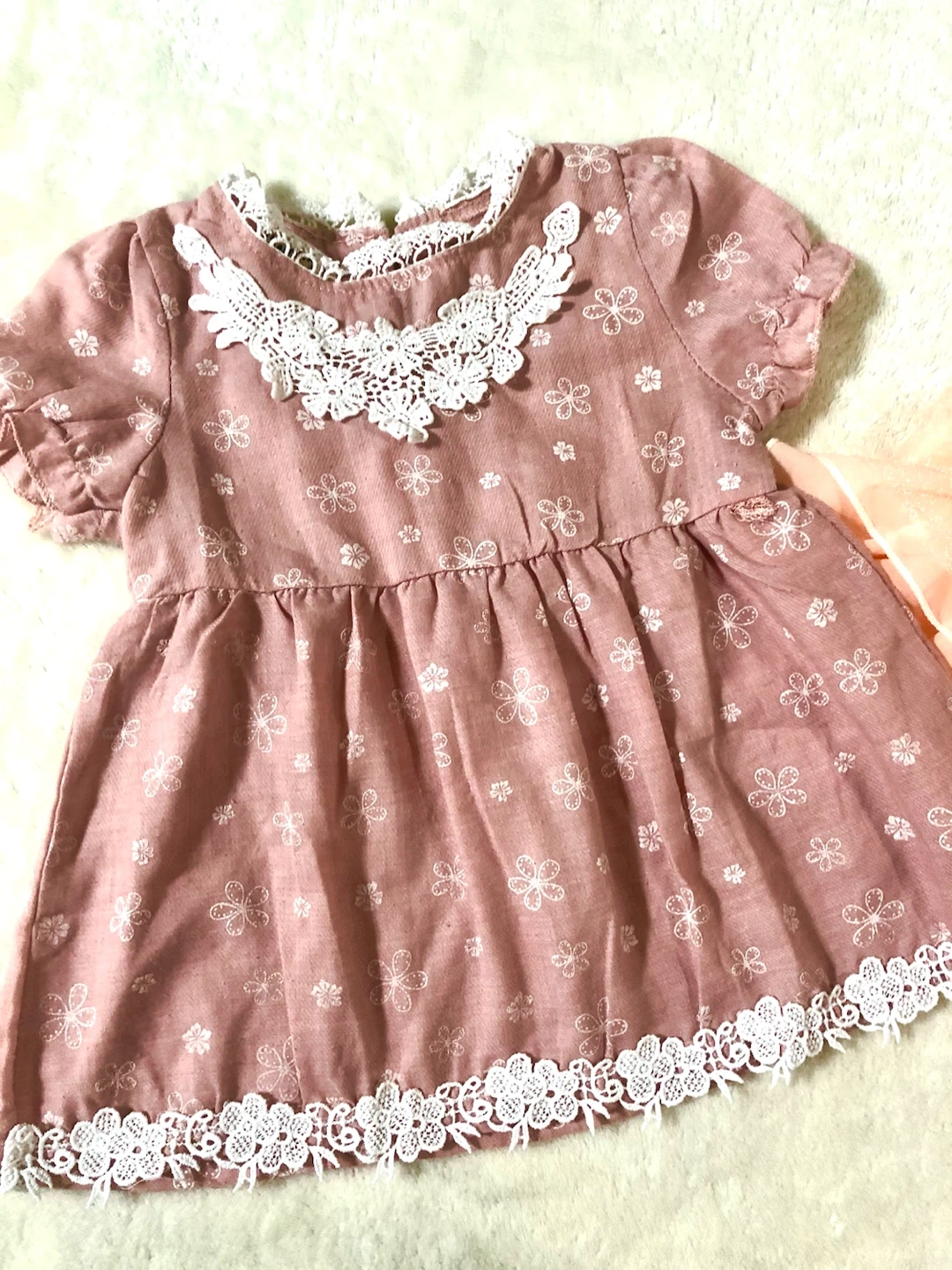 👧✨ベビーワンピース3点セット サイズ 60~80cm🌟✨の写真2枚目