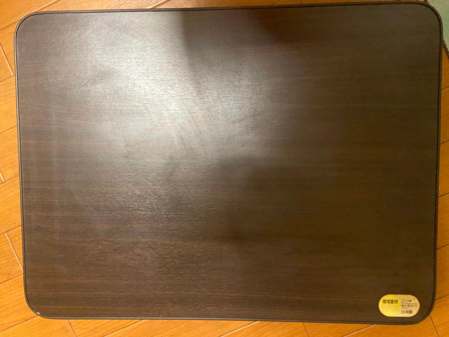 ミツワ パレットテーブル ブラウン 折りたたみ