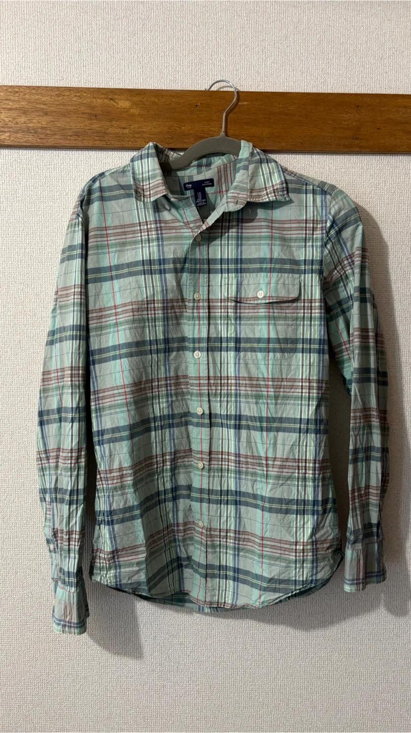 Gap チェックシャツ 長袖 Mサイズの写真2枚目