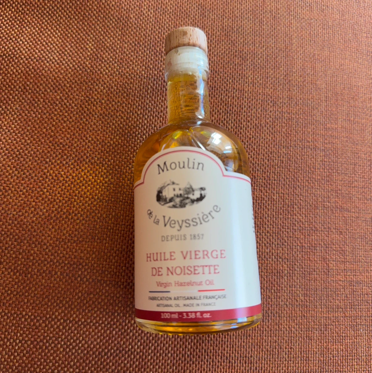 ムーラン・ド・ラ・ヴェシエール ヘーゼルナッツオイル 100ml